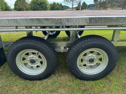 COOL RUNNINGS - 2.5 Tonne Flatdeck Tandem Axle